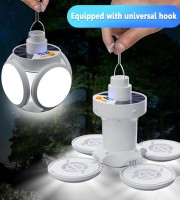 Rechargeable Waterproof Solar with USB Charging Light (Remote Control Wireless switch with manual switch)
