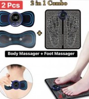 2 pads Body Massager + Foot Massager (Combo Offer)