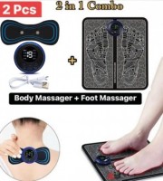 1 pads Body Massager + Foot Massager (Combo Offer)